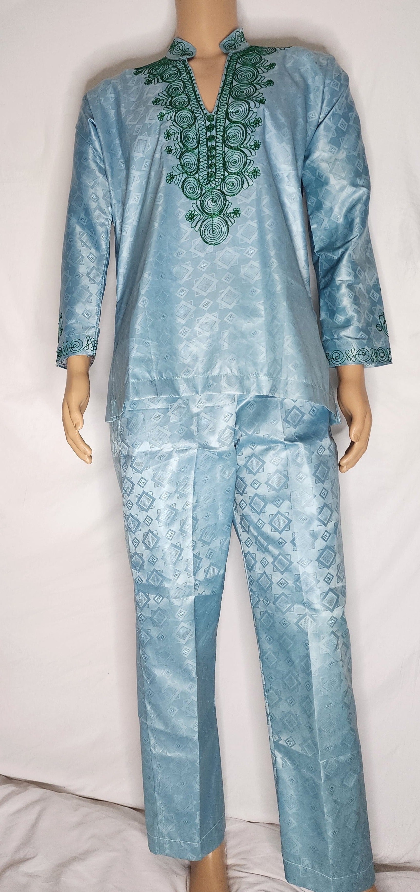 African Bazin Print Set