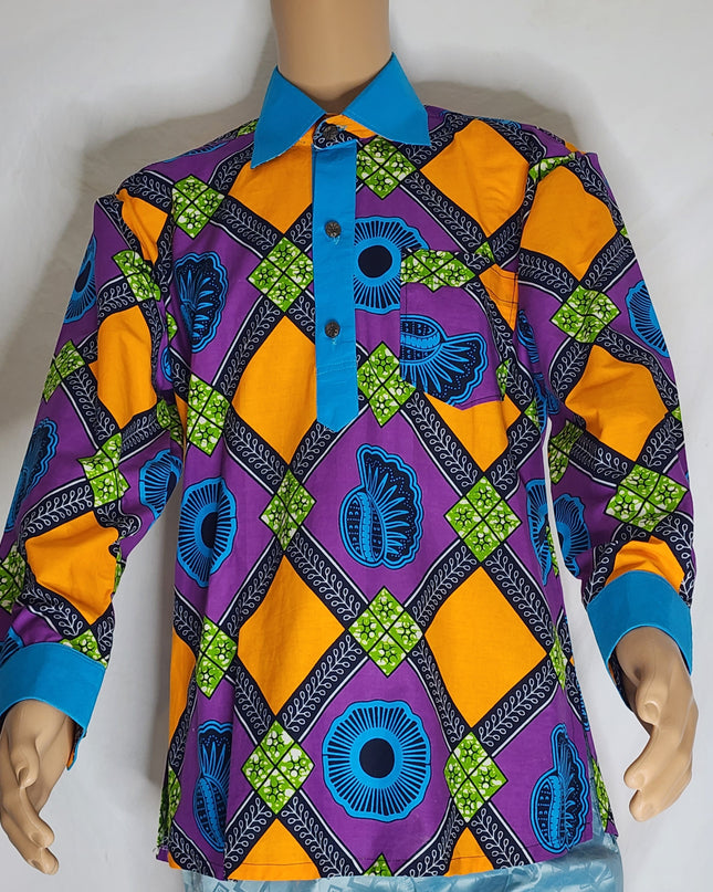 Geometrical African Shirt