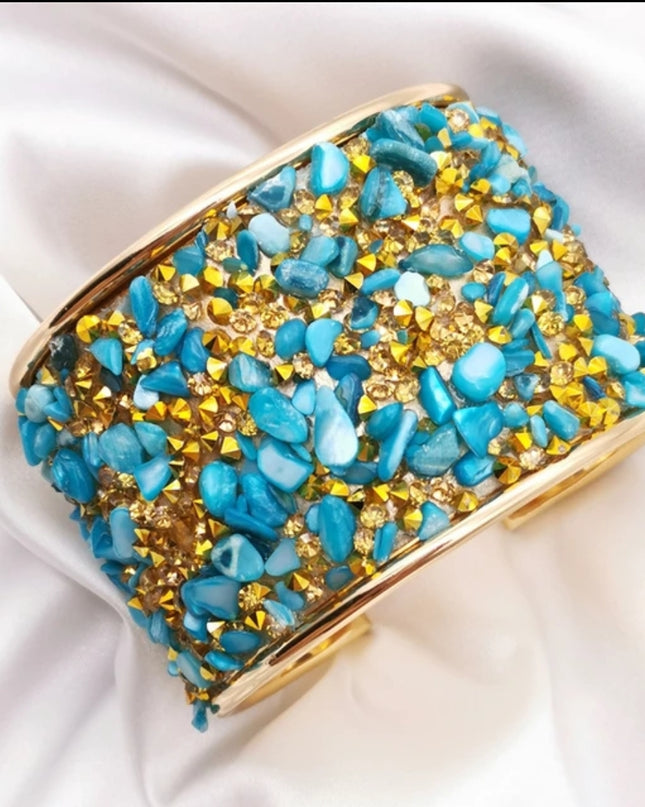 Rhinestones Cuff