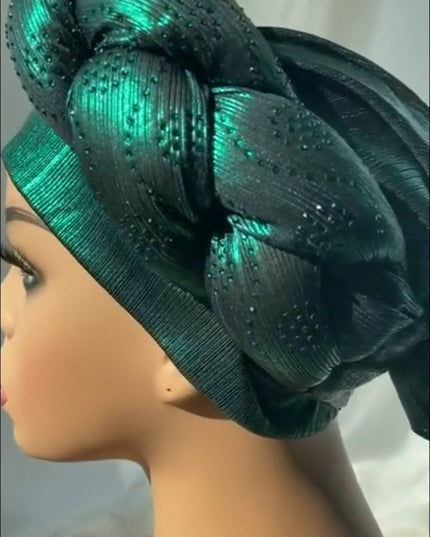 Rhinestones Headwrap