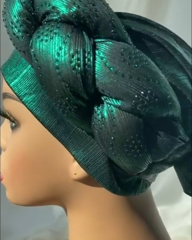 Rhinestones Headwrap
