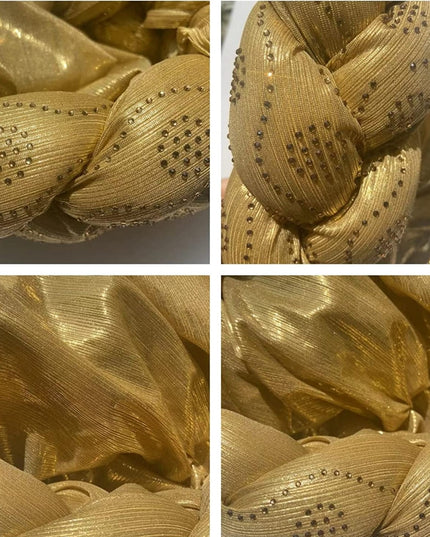 Rhinestones Headwrap