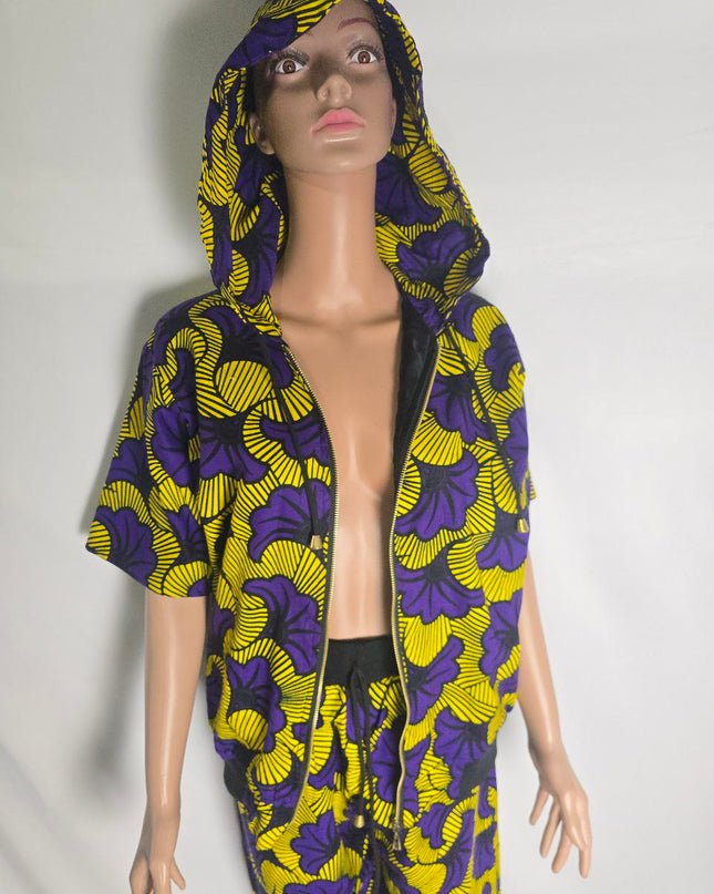 Iyani hoodi Jacket Set